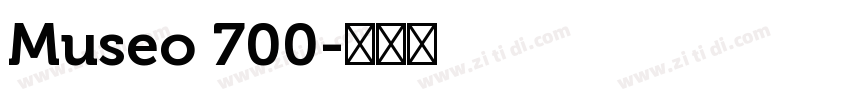 Museo 700字体转换